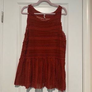 3 FOR $20 | Intimately Free People Lace Peplum Tank